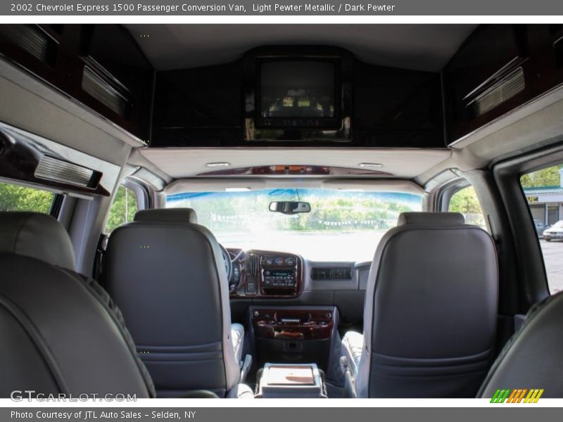 Light Pewter Metallic / Dark Pewter 2002 Chevrolet Express 1500 Passenger Conversion Van