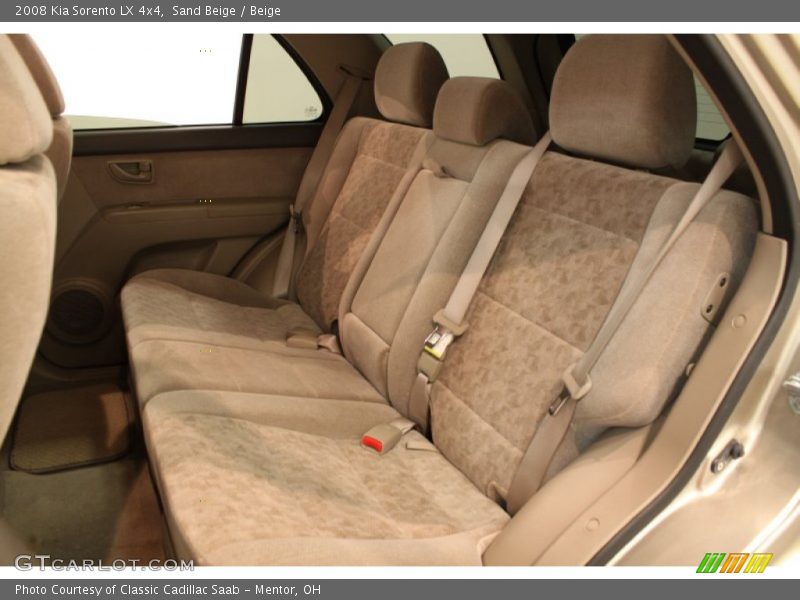 Sand Beige / Beige 2008 Kia Sorento LX 4x4