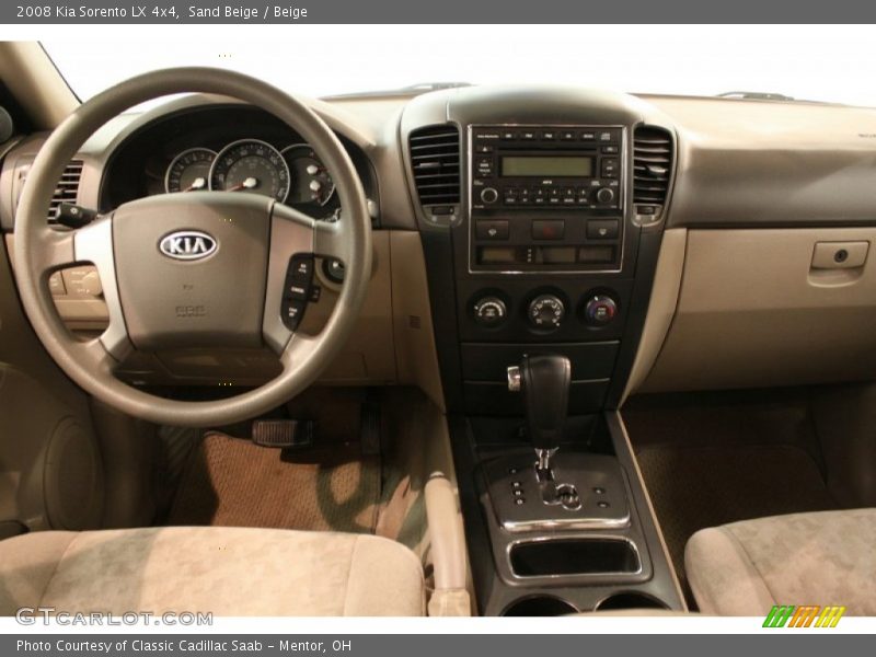 Sand Beige / Beige 2008 Kia Sorento LX 4x4