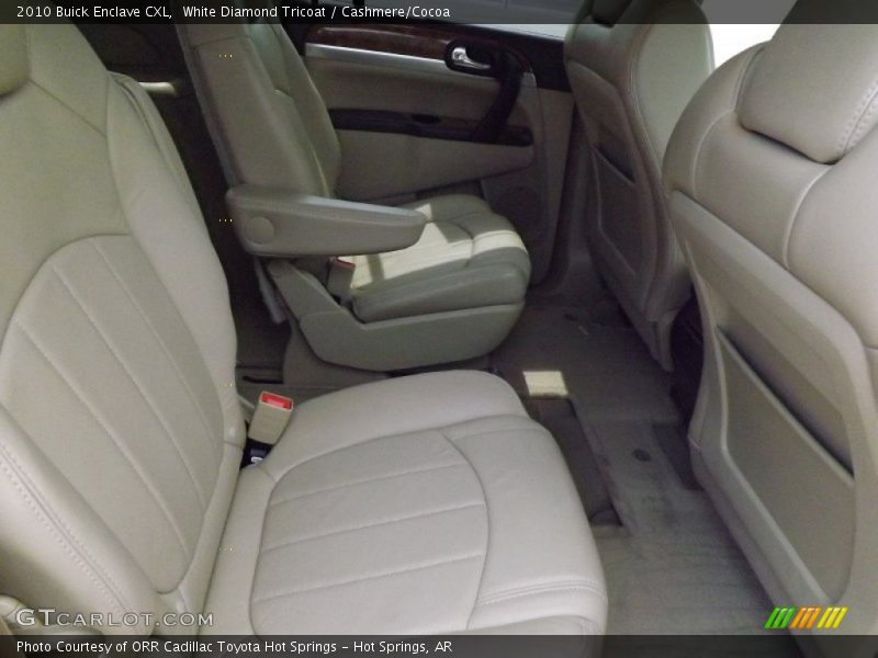 White Diamond Tricoat / Cashmere/Cocoa 2010 Buick Enclave CXL