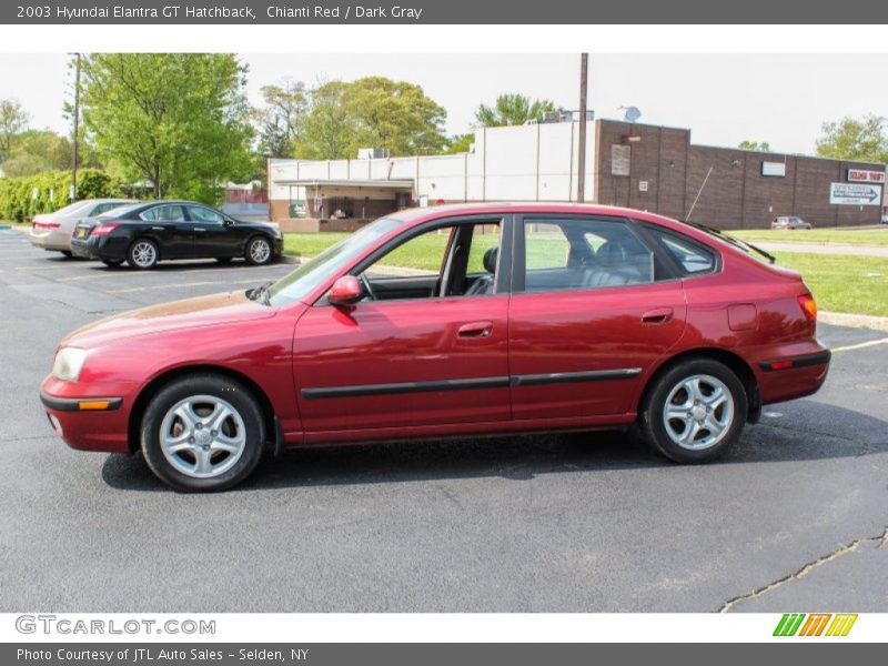  2003 Elantra GT Hatchback Chianti Red