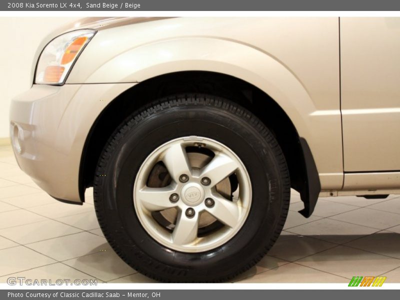 Sand Beige / Beige 2008 Kia Sorento LX 4x4