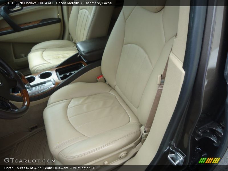 Cocoa Metallic / Cashmere/Cocoa 2011 Buick Enclave CXL AWD