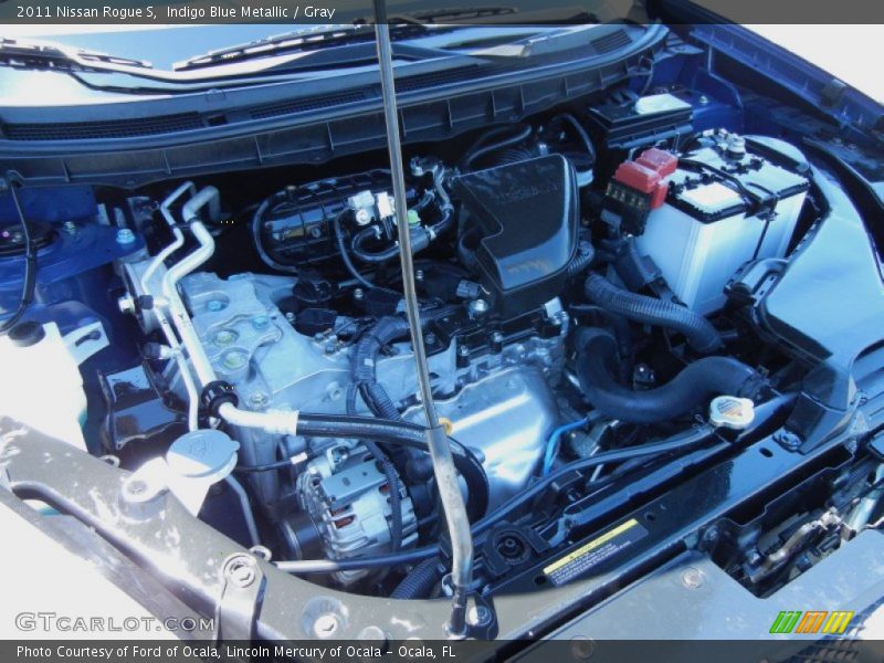  2011 Rogue S Engine - 2.5 Liter DOHC 16-Valve CVTCS 4 Cylinder