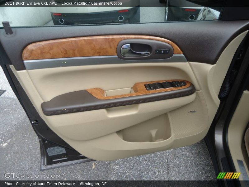 Cocoa Metallic / Cashmere/Cocoa 2011 Buick Enclave CXL AWD
