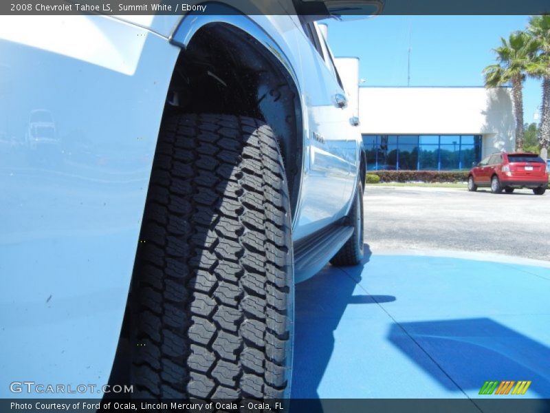 Summit White / Ebony 2008 Chevrolet Tahoe LS