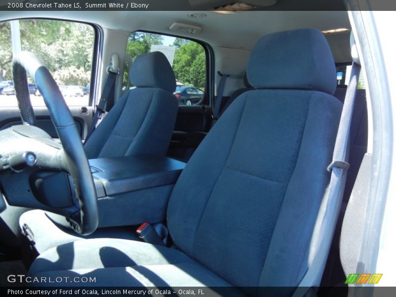 Summit White / Ebony 2008 Chevrolet Tahoe LS