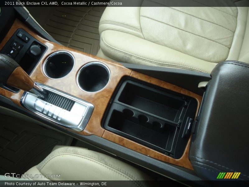 Cocoa Metallic / Cashmere/Cocoa 2011 Buick Enclave CXL AWD