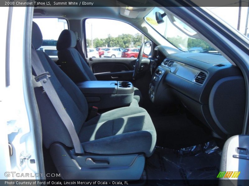 Summit White / Ebony 2008 Chevrolet Tahoe LS