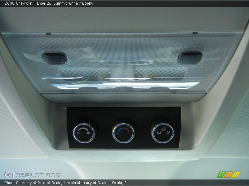 Summit White / Ebony 2008 Chevrolet Tahoe LS
