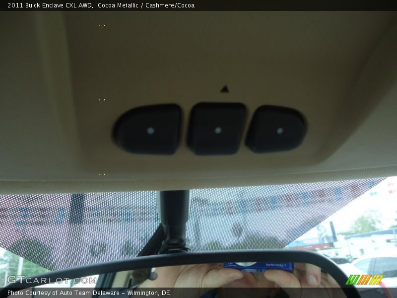 Cocoa Metallic / Cashmere/Cocoa 2011 Buick Enclave CXL AWD