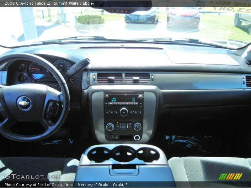Summit White / Ebony 2008 Chevrolet Tahoe LS
