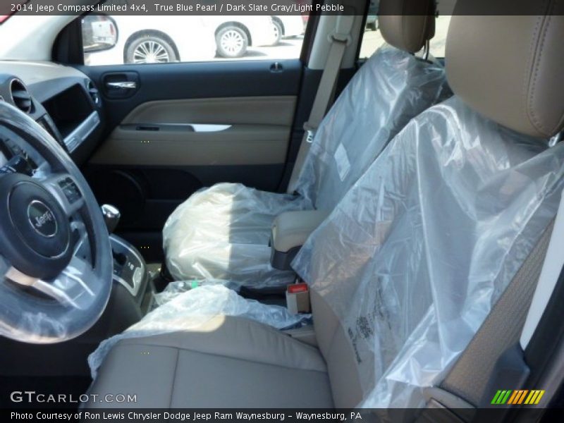 True Blue Pearl / Dark Slate Gray/Light Pebble 2014 Jeep Compass Limited 4x4