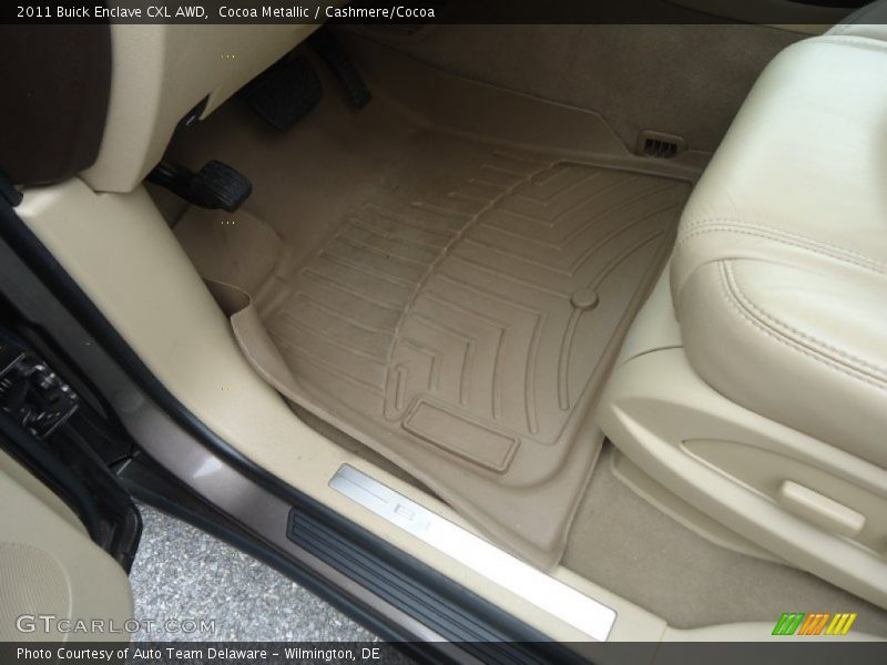 Cocoa Metallic / Cashmere/Cocoa 2011 Buick Enclave CXL AWD