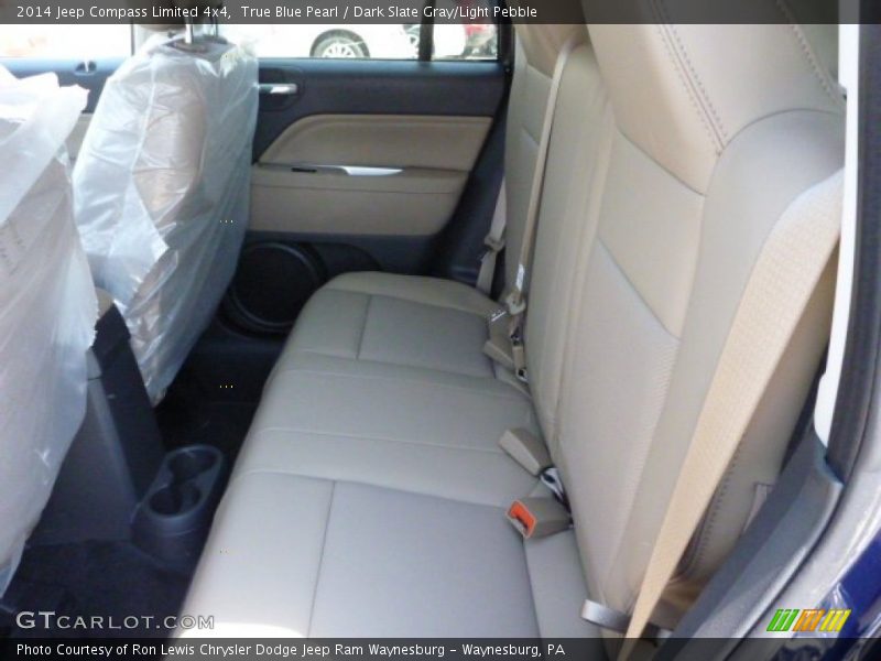 True Blue Pearl / Dark Slate Gray/Light Pebble 2014 Jeep Compass Limited 4x4