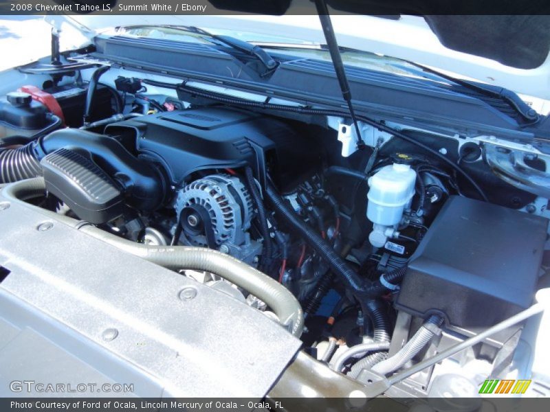 Summit White / Ebony 2008 Chevrolet Tahoe LS