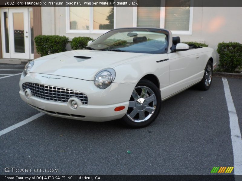 Front 3/4 View of 2002 Thunderbird Premium Roadster