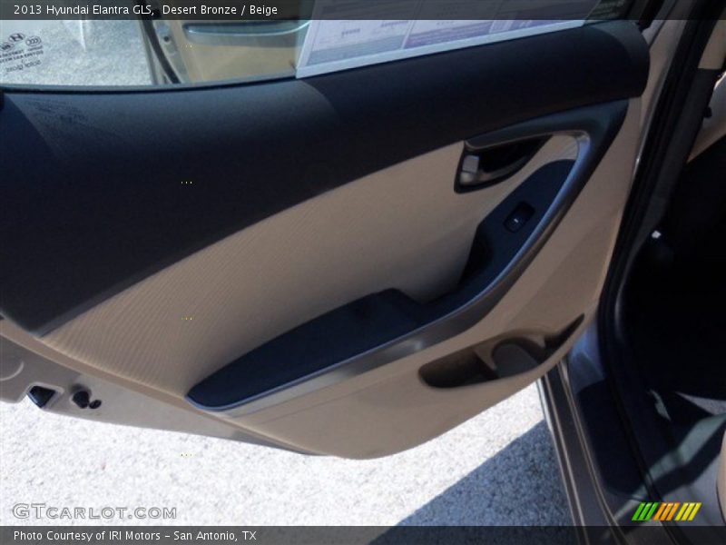 Desert Bronze / Beige 2013 Hyundai Elantra GLS
