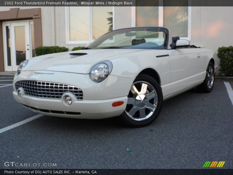 Front 3/4 View of 2002 Thunderbird Premium Roadster