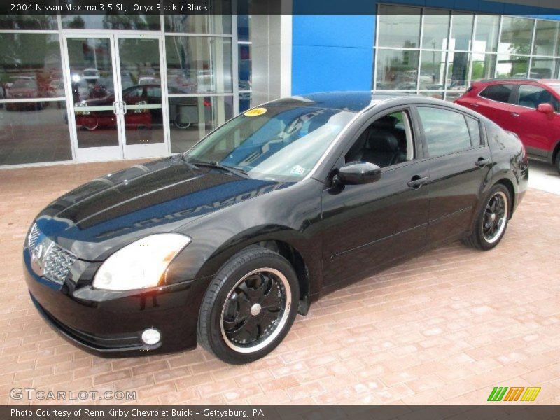 Onyx Black / Black 2004 Nissan Maxima 3.5 SL