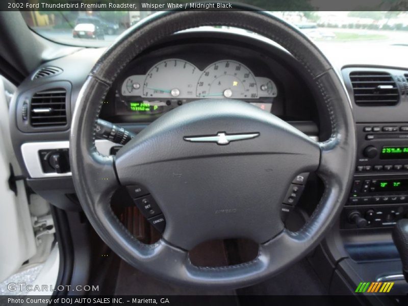  2002 Thunderbird Premium Roadster Steering Wheel