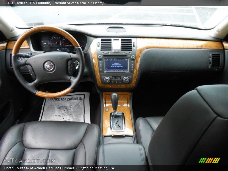 Dashboard of 2011 DTS Platinum