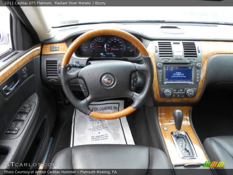  2011 DTS Platinum Steering Wheel