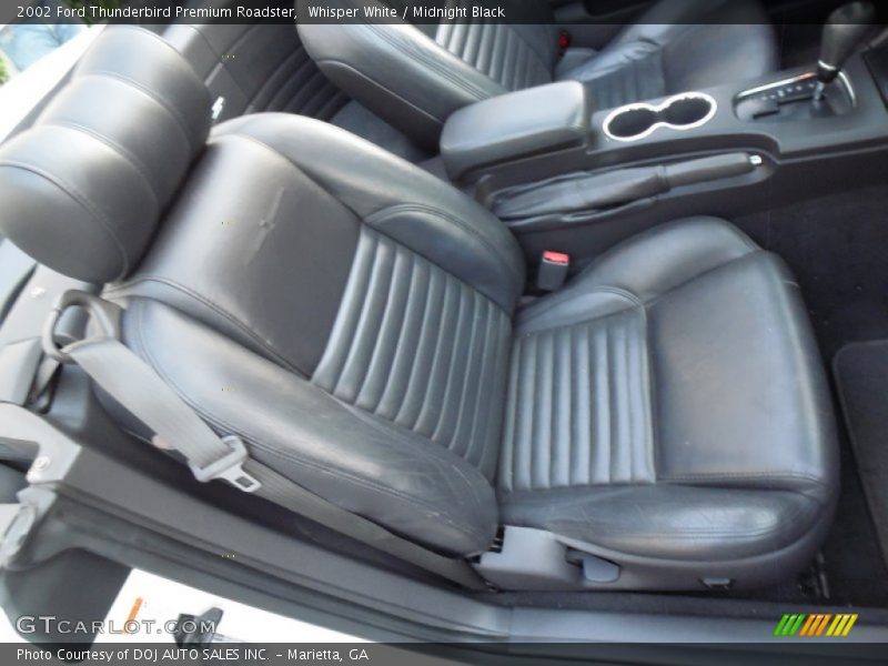 Whisper White / Midnight Black 2002 Ford Thunderbird Premium Roadster