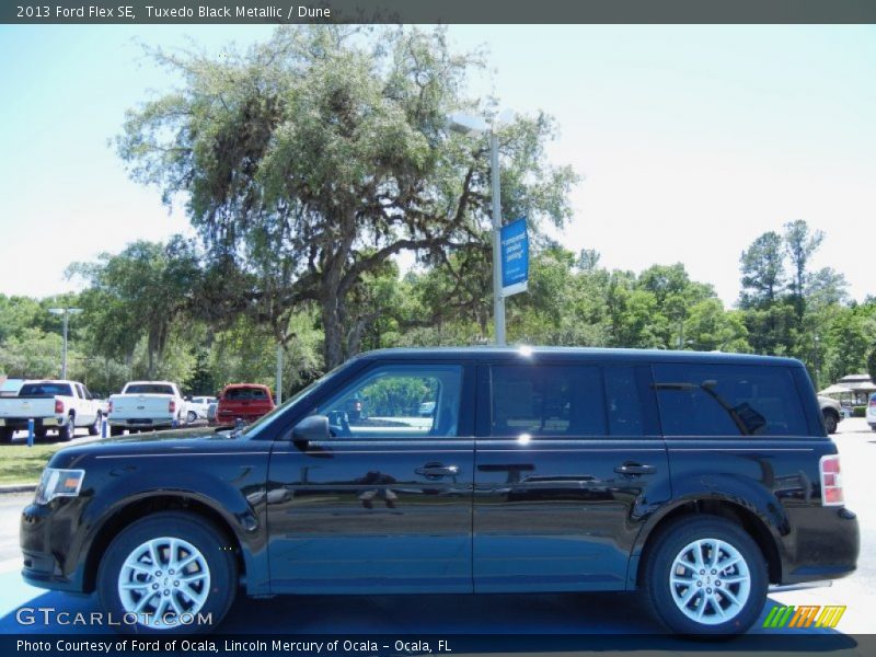 Tuxedo Black Metallic / Dune 2013 Ford Flex SE