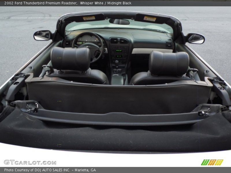 Whisper White / Midnight Black 2002 Ford Thunderbird Premium Roadster