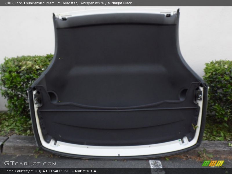 Whisper White / Midnight Black 2002 Ford Thunderbird Premium Roadster