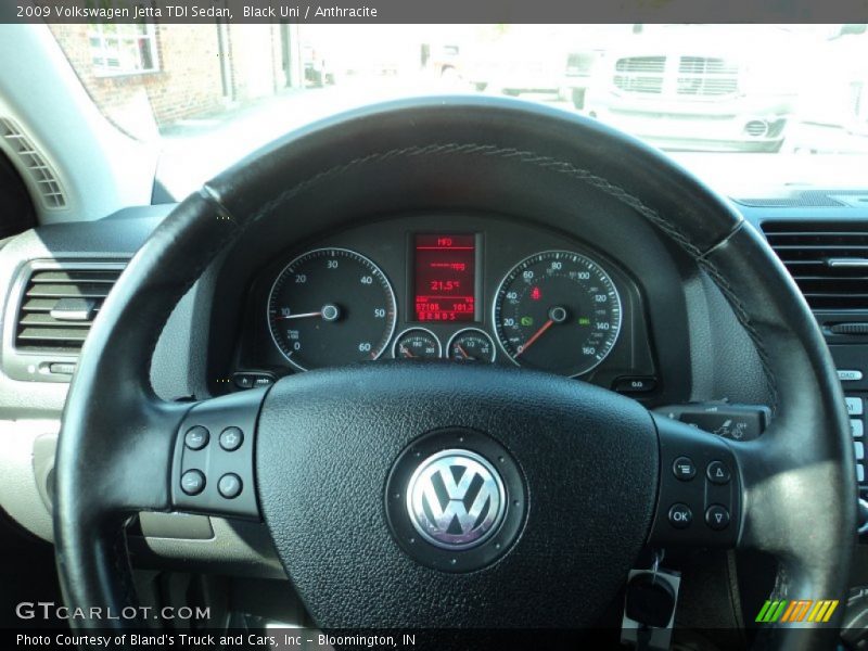 Black Uni / Anthracite 2009 Volkswagen Jetta TDI Sedan