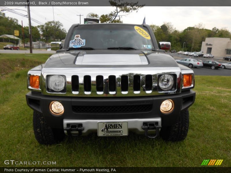 Black / Ebony/Morocco Brown 2009 Hummer H3