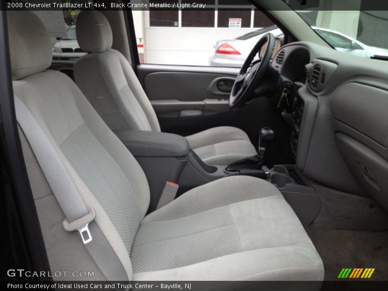 Black Granite Metallic / Light Gray 2008 Chevrolet TrailBlazer LT 4x4