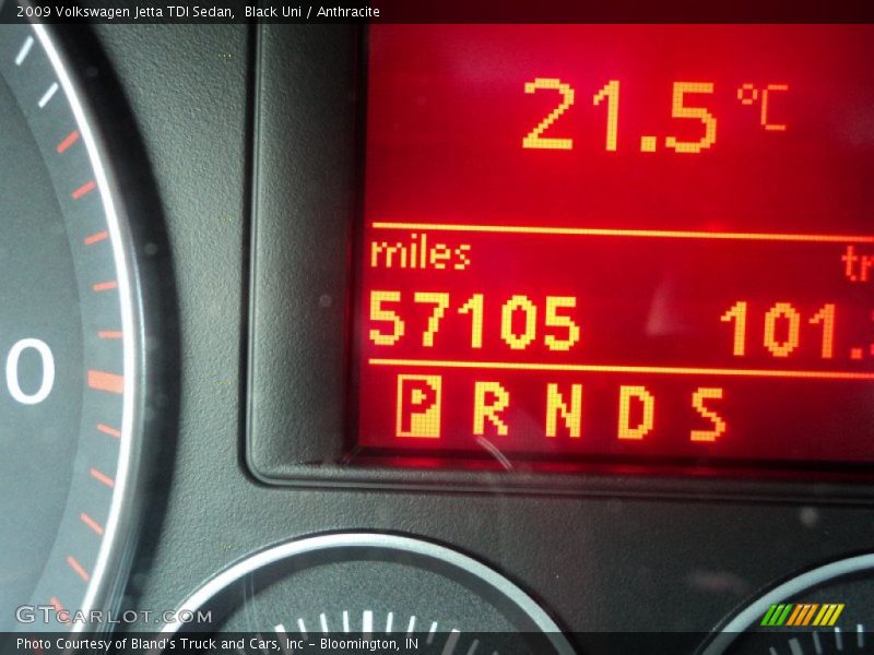 Black Uni / Anthracite 2009 Volkswagen Jetta TDI Sedan