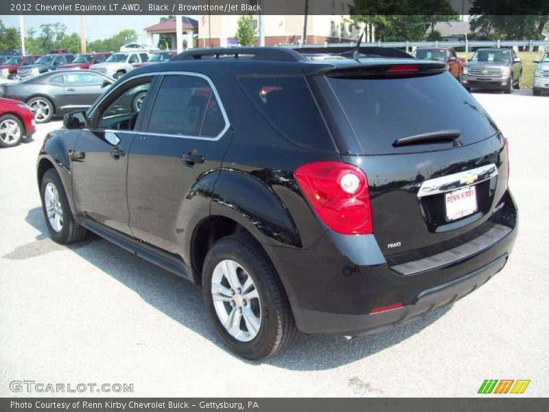 Black / Brownstone/Jet Black 2012 Chevrolet Equinox LT AWD