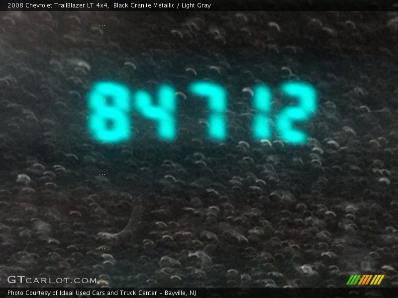 Black Granite Metallic / Light Gray 2008 Chevrolet TrailBlazer LT 4x4