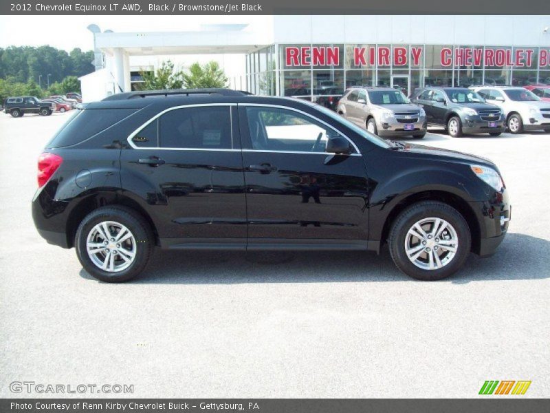 Black / Brownstone/Jet Black 2012 Chevrolet Equinox LT AWD