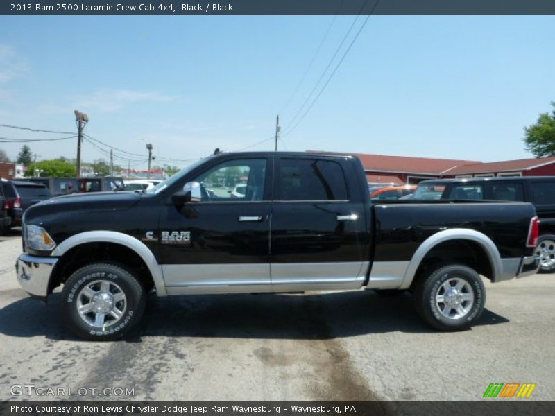 Black / Black 2013 Ram 2500 Laramie Crew Cab 4x4