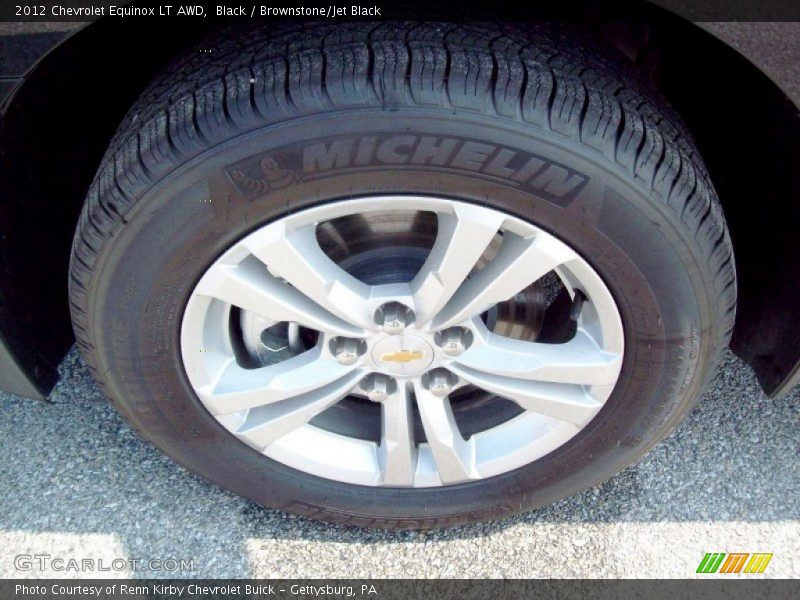Black / Brownstone/Jet Black 2012 Chevrolet Equinox LT AWD