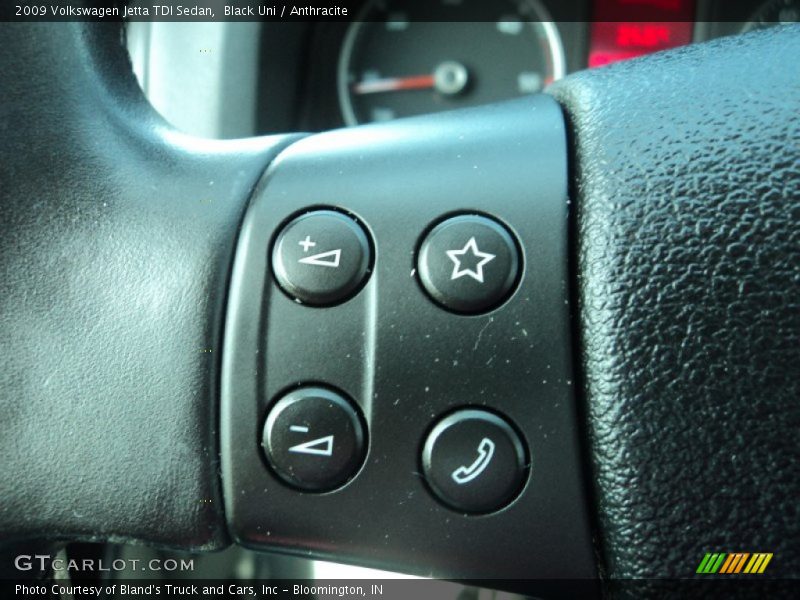 Black Uni / Anthracite 2009 Volkswagen Jetta TDI Sedan