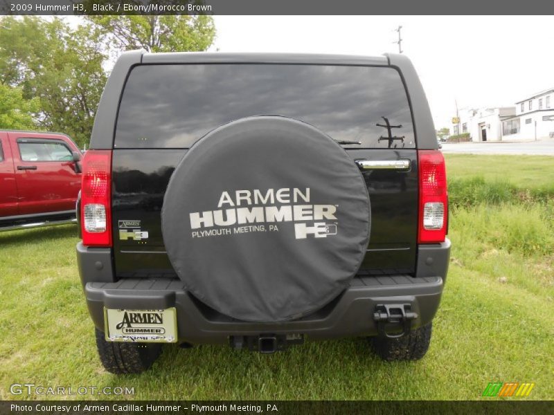Black / Ebony/Morocco Brown 2009 Hummer H3