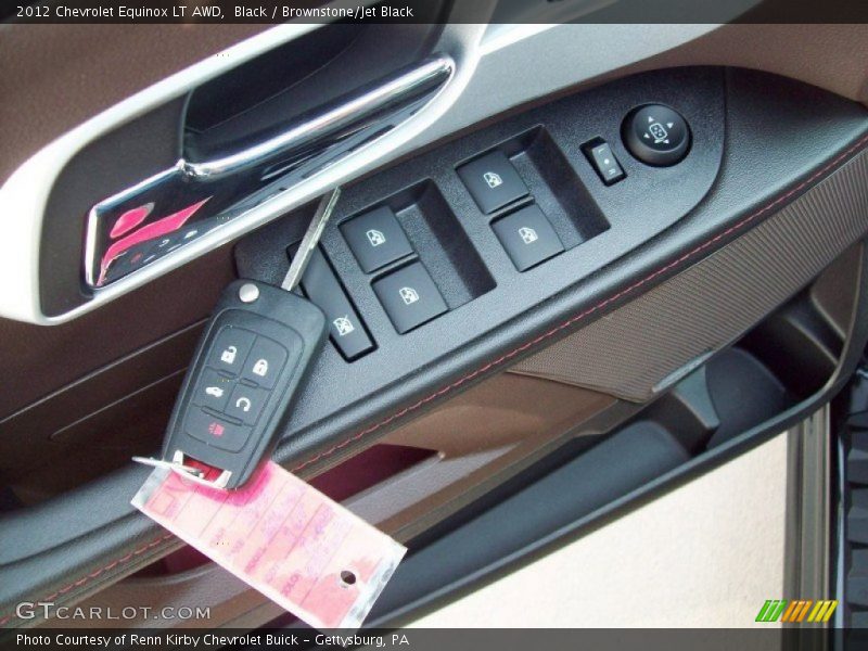 Black / Brownstone/Jet Black 2012 Chevrolet Equinox LT AWD