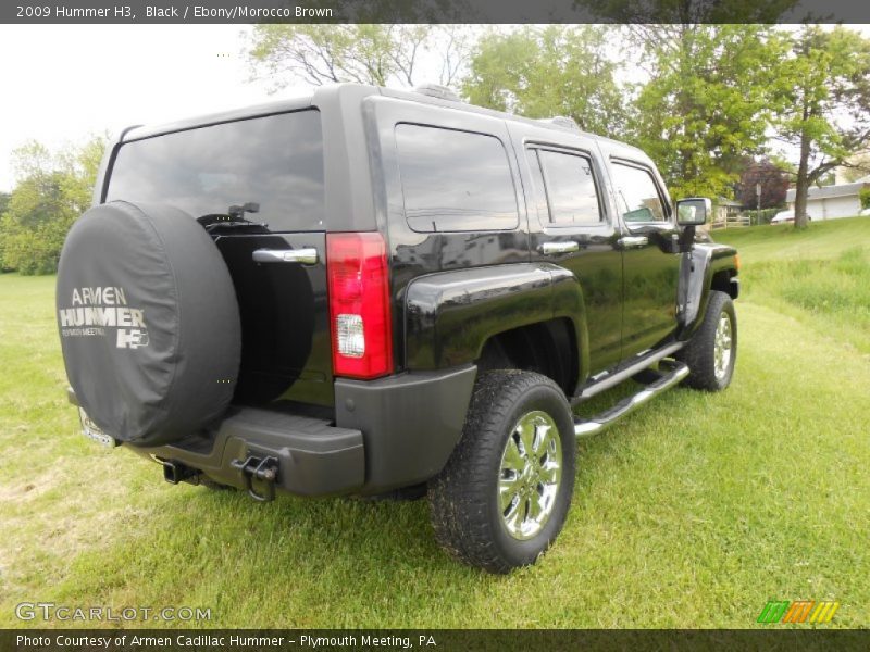 Black / Ebony/Morocco Brown 2009 Hummer H3
