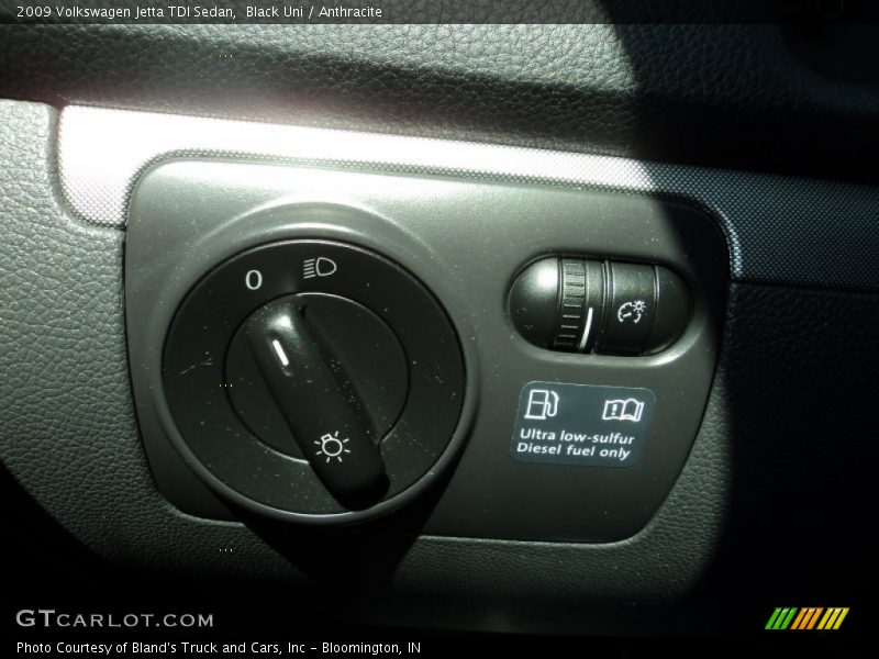 Black Uni / Anthracite 2009 Volkswagen Jetta TDI Sedan