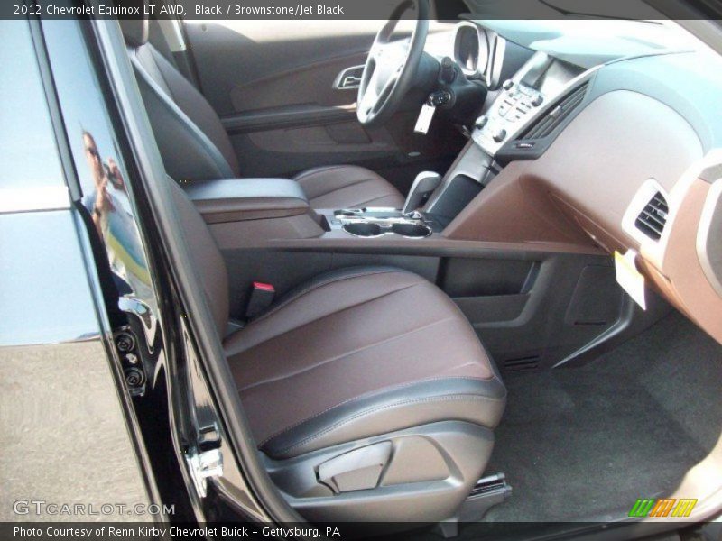 Black / Brownstone/Jet Black 2012 Chevrolet Equinox LT AWD
