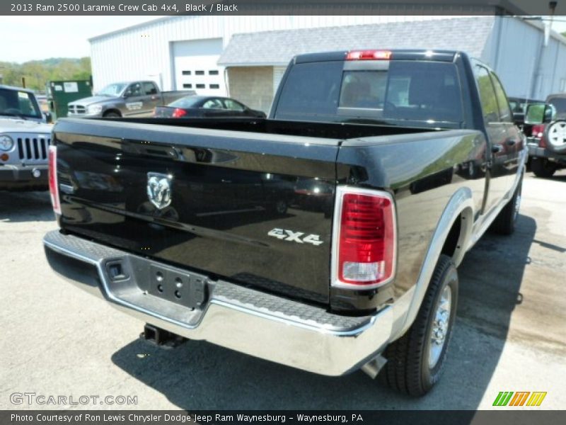 Black / Black 2013 Ram 2500 Laramie Crew Cab 4x4