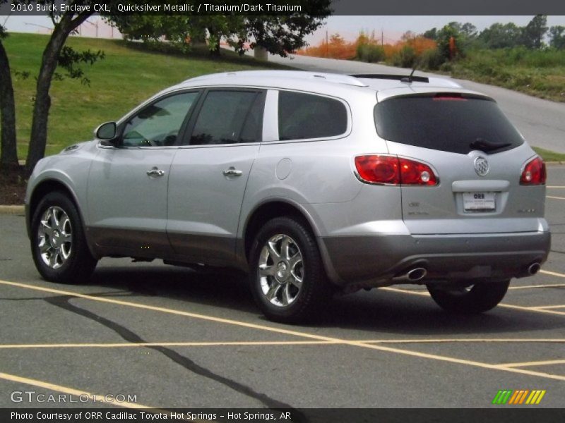 Quicksilver Metallic / Titanium/Dark Titanium 2010 Buick Enclave CXL