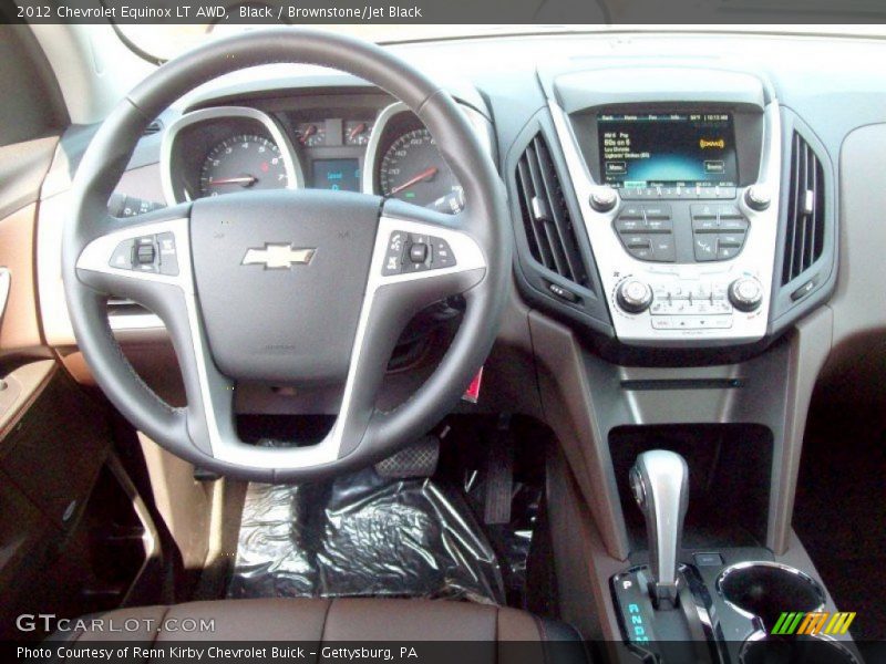 Black / Brownstone/Jet Black 2012 Chevrolet Equinox LT AWD