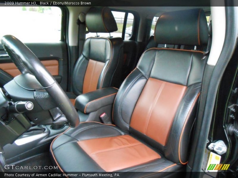 Front Seat of 2009 H3 